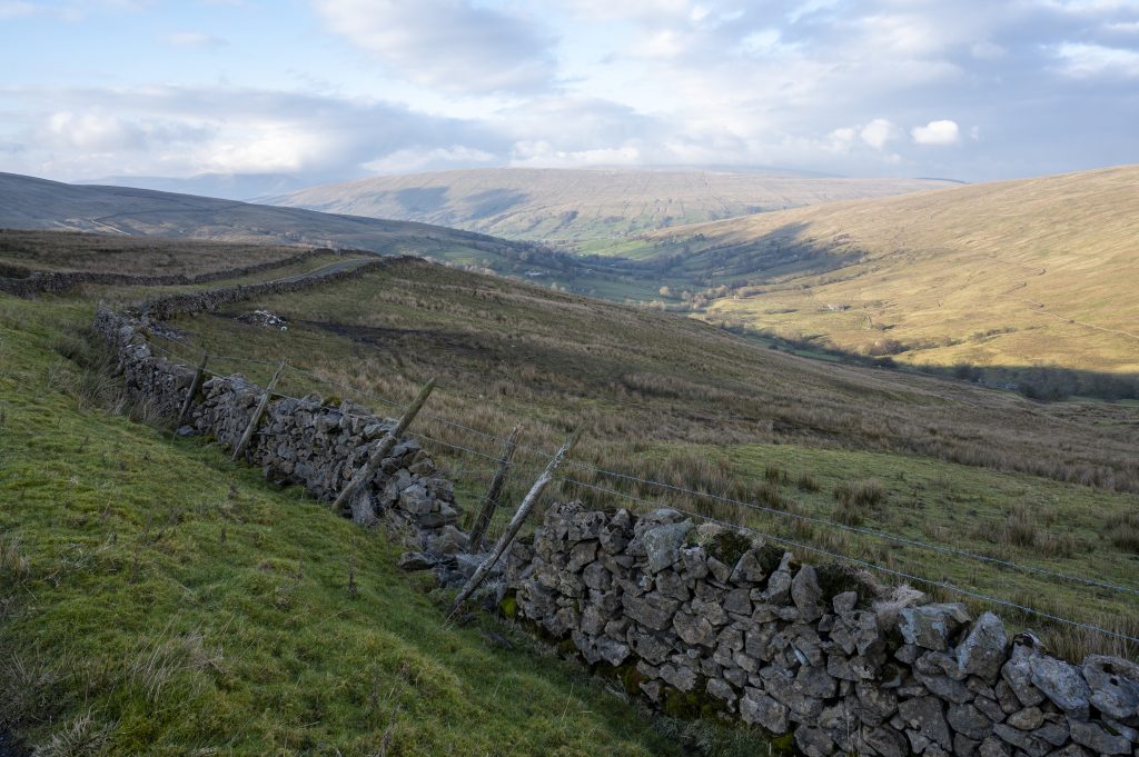 Looking back towards Dent