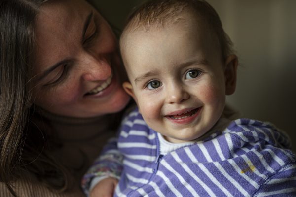 Photo of mother and child