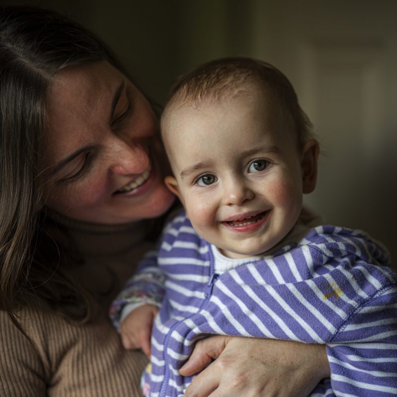 Photo of mother and child